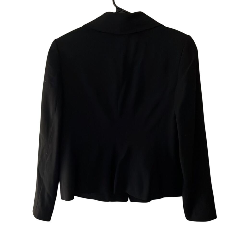 Ann Taylor Wool Blend Structured Double Lapel Blazer Size 12P - Picture 4 of 5